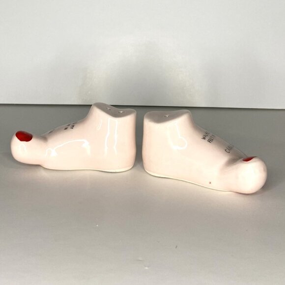 Walk My Feet Off In Canada Salt & Pepper Shakers - Picture 5 of 8